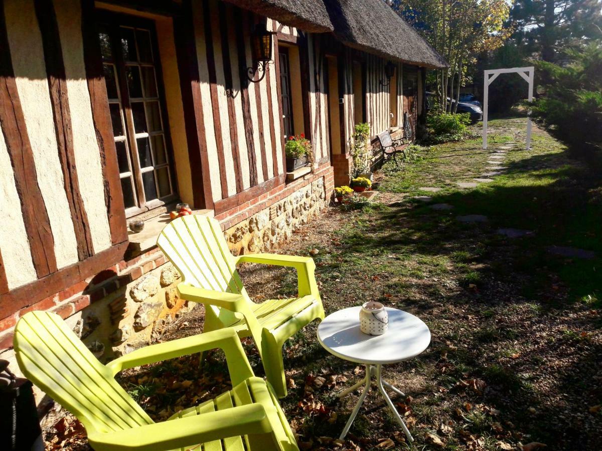 La Chaumiere Des Deux Amants Villa Vatteville Buitenkant foto